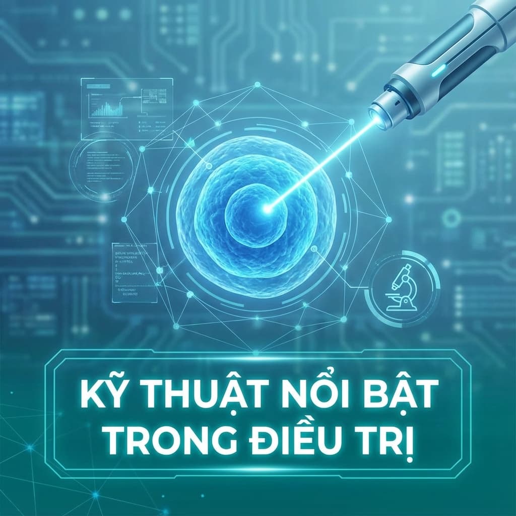 Kỹ thuật nổi bật trong điều trị bệnh phụ khoa
