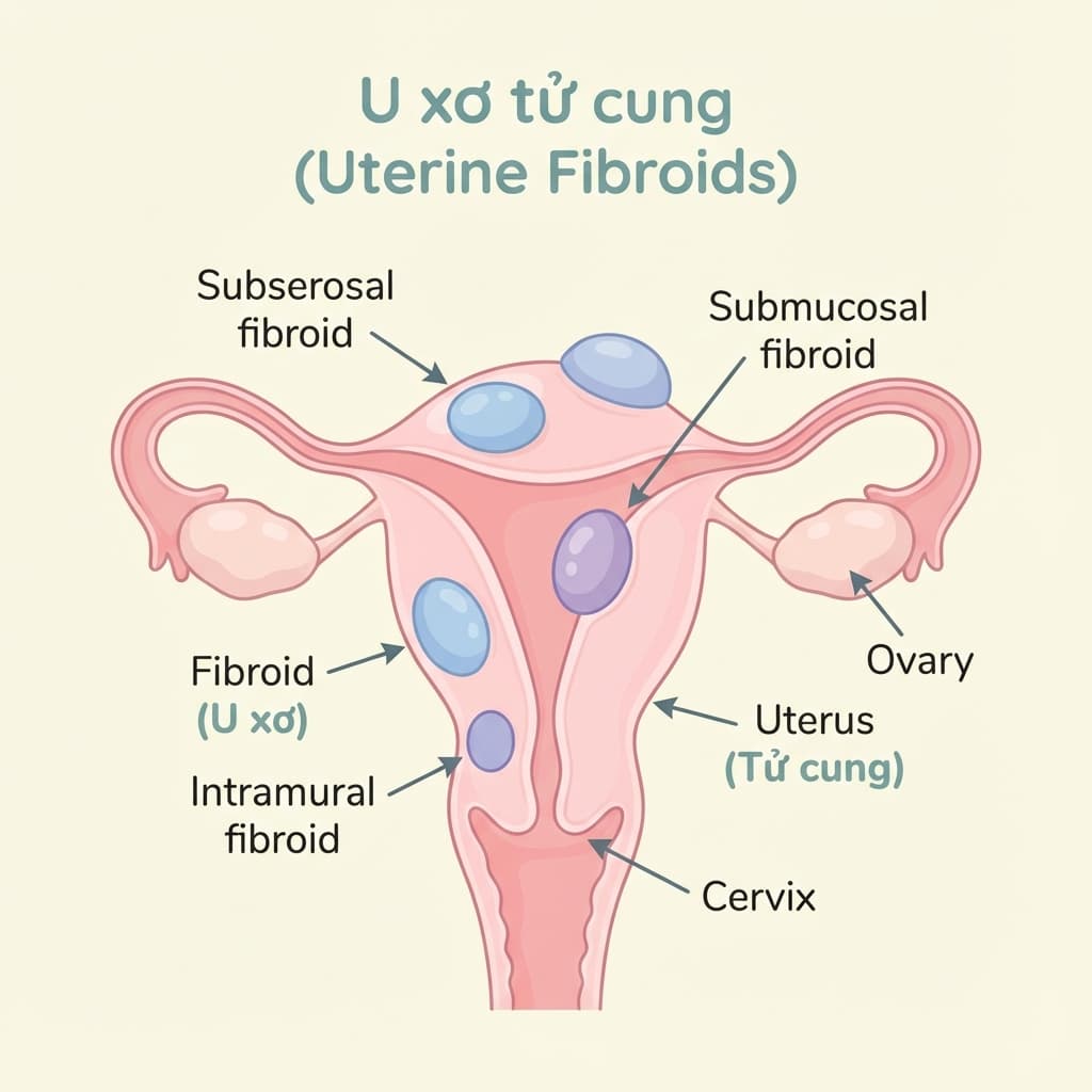 U xơ tử cung: Dấu hiệu, nguy cơ và phương pháp điều trị