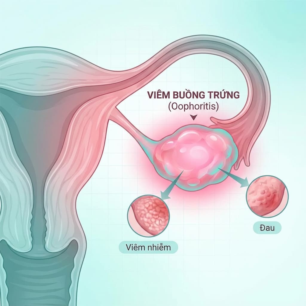 Viêm buồng trứng: Nguyên nhân, Triệu chứng và Cách điều trị hiệu quả